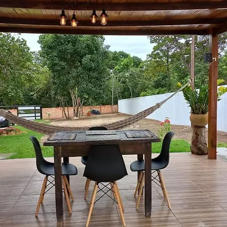 Casa Confortável Com 4 Quartos Em Alter Do Chão Exterior foto